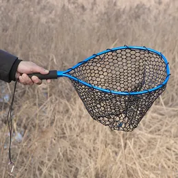 Akcesoria rybackie Siatka Muchowa Radzenie sobie z Pstrągiem Pstrąg Sieć Lanyard Lina Outdoor Sprzęt 230811