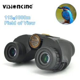 Visionking 8X26 Powerful Hunting Long Range Binocular Profissional Field Glasses Spyglass Telescope Telescopic Camping Equipment