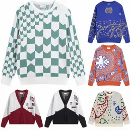 Maglione da uomo di design maglione moda donna stampa lettera felpe con cappuccio maglioni classici senior multicolore girocollo Autunno inverno confortevole Alta qualità