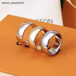 Band Rings Fashion Classic Designer Rings Luxury Branded Letter Men and Women Couples 18K Gold Plated Ring Non-Fading Anti-Allergies Holiday Gift jewelry