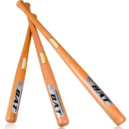 Sweatband 2133Inch Solid wood Baseball Bat Professional Hardwood Stick Softball Outdoor Sports Fitness Equipment defense 230811