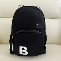 Дети черные буквы рюкзаки модельер проверяли сумки Grils Boys School Bag Boy Boy Bab
