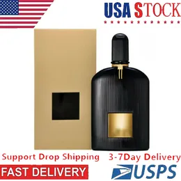 US Stock Black Orchid Women Perfume Perfume Trwała zapach Kolonia mężczyźni Lady Spary Sexy kadzidło