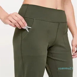 Pantaloni casuali sport di moda all'aperto su pantaloni da jogger allineati che modellano yoga asciugatura veloce da ginnastica da ginnastica da palestra039