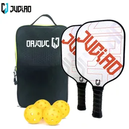 Squash Racquets Pickleball Paddles Set enthält 4 Balls Pickleball -Schläger Sportgeräte Frauen Männer Schläger 230811