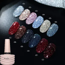 Nagellack 36 Color Diamond Flash Series Nail Gel Gel Polish Soak Off UV Gel Varnish Glitter Nail Art Gel For DIY Manicures Home Salon Use 230811