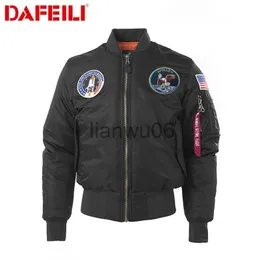 Erkek Ceketler Kış Puffer MA1 USA Apollo Uçuş Ceket Menwomen Ceket Taktik Açık Su Geçirmez Polis Askeri Yağmur Amerikan Futbolu J230811