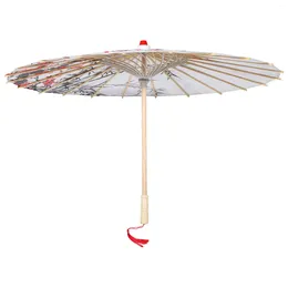 Umbrellas Oil Paper Umbrella Pography Delicate Decorative Stage Japanese Vintage Reusable Decorations Unique