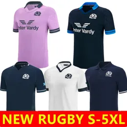 2023 2024 Jersey Rugby Scotland 23/24 Scottish Home Away Polo Vest koszulki Męskie koszulki Rozmiar S-5xl