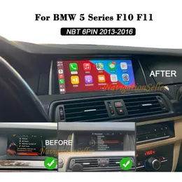 Android13.0 bilradionavigering för BMW F10 F11 Android-skärmuppgradering 2013-2016 NBT CarPlay Multimedia GPS Navigation Head Unit Upgrade Car DVD