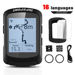 自転車コンピューターIGPSPORT IGS520 IGS 520コンピューターANTワイヤレススピードメーターBluetooth GPS Navigation Smart Notification Odmeter 230811