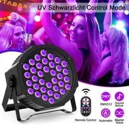 36LED UV Lampa sterująca lampa farbowania fioletowego efektu lampa taneczna lampa stołowa KTV pasek