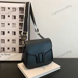 Black Borse Designer M Saddle Bag Candy Color J Spalla Crossbody Borsa con larga cinturino per piccola borsa quadrata Donne in pelle Luxury Classic Telefony Borse 230811