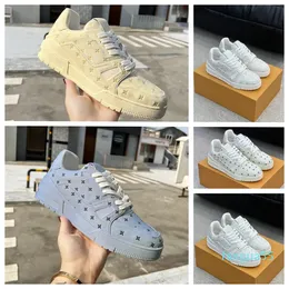 2023-Designer luxury brand men's casual sports shoes three-dimensional l embossing process classic sports board shoes