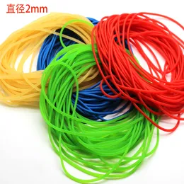 Monofilament Line 2mm rubber solid elastic rubber line 10m rubber line for fishing traditional level round elastic rope tied line fish 230810