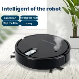 Vakuum 5in1 Trådlös smart robot Vakuumrengöring Multifunktionell super tyst dammsugande mopping fuktning för hemanvändning 230810