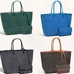 Bolsas de bolsa verde de bolsa de bolsa de compras de luxo Bolsas de bolsa verde clássico de grande capacidade Bolsa de embreagem Crossbody Lady Lady Tote bolsa com bolsa de moedas