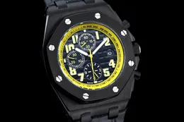 Zegarek zegarków wielofunkcyjnych Sport Mens Watch Watches Sapphire Crystal Swiss 3126 Automatyczne mechaniczne PVD 316L Wodoodporne świecące stalowe stali