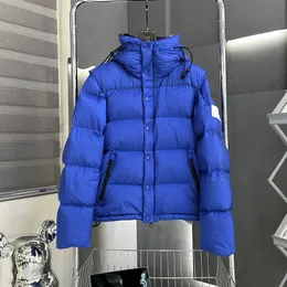 Herren Winter Damen Abnehmbares zweiteiliges Westenset mit Kapuze Daunen Warmer Parka Mantel Gesicht Pufferjacken Briefdruck Outwear Druck 2W5G5