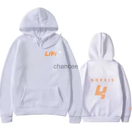 2023 Hochwertiges Mann mit männlichem und weiblichem Paar Hoodie F1 McLaren Ando Norris Top Moto Racing Anzug Frühling und Herbst New HKD230725