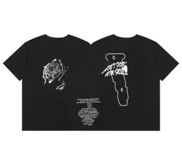 Summer Mens T-shirts Pop Smoke Co marki pary T-shirty Czarne różowe nadruk krótkie koszulki marki Kobiety i mężczyźni duże bawełniane koszulki Tops Pullover