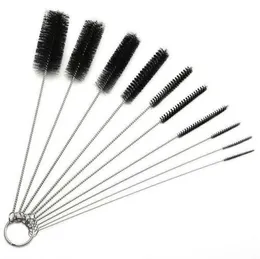 10st Portable Highality Hushållens flaskborstar Pipe Bong Cleaner Glass Tube Cleaning Brush Set Fashion