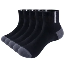 Sportstrumpor Yuedge Mens Bamboo Ankle Low Cut Lightweight Thin Casual Socks5 ParSpack Size 374141444446 230811