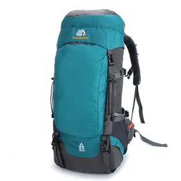 90L 80L 70L camping ryggsäck stor kapacitet utomhus klättring väska vattentät bergsklättring vandring kung sport väskor xa289a 220401