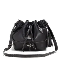 Kvinnor S Sofia Bucket Bag Casual Elegance and Style Black