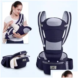 حقائب الظهر الناقلات 0-48M حاملة طفل مريح 15 باستخدام Way Hipsant Hipseat في مواجهة Kangaroo Wrap Sling Travel LJ2009 DHCVK