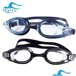 Schutzbrillenwettbewerb Schwimmglaser Männer Schwimmaske Myopie Schwimmen für Anti-Fog-Wasserdichte Anti-UV-Brille 220108 Drop-Lieferung Sport DHZIH