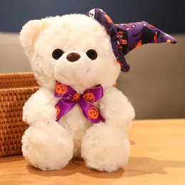 Halloween New Little Bear Brown Bear Doll Hugging Bear Doll Plush Toys Funny Decoration Pillow Wholesale