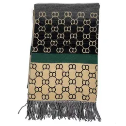 2022 Fashion Paris Design Cashmere Scarf Mens kvinnor Kvinnor Samma varumärkesbeklädnad STOR SALK VARMT ÄLSKA VOLL 70 cm-180 cm