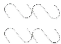 Nützliche neue 1000 -teilige S -geformte Hooks Küche Hanging Hanger Lagerhalter Organizer Haushalt Home Essential einfach