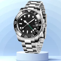Orologio da Polso Herr Batman Watches 40mm Automatisk 2813 Movement Watch Luminous Sapphire Waterproof Sports Self-Wind Fashion Wristwatches Montre de Luxe Watchs