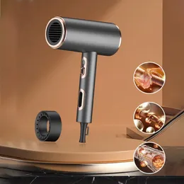 Hair Dryers Professional High Power Antistatic Negative Ion Blow Dryer with Air Collecting Scattering 230812
