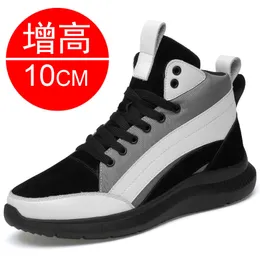 Height Increasing Shoes Men Elevator Shoes Hidden Heels Sports Heightening Shoes For Man Increase Insole 10CM 8CM 6CM Optional Height Shoes Men 230811