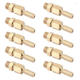 Garden Decorations 40Pcs 1/8 Inch DN6 Brass Gushing Spray Water Fountain Nozzles Universal Curtain Nozzle Landscape