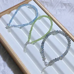 سوار كريستال بالجملة المجوهرات الجوهرية الطبيعية المجوهرات الزبرق peridot labradorite