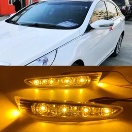 لـ Hyundai Sonata 8 2010 2011 2012 2013 2014 2015 Car Door Wing Mirror Mirror Side Mirror LED LED Signal Light Reeview Repeater