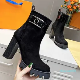 Designer Boot Women Ankle Booties Winter Luis Fashion Boot Martin Leather Platform Letter Woman Vuttonity FGHGHFCGB