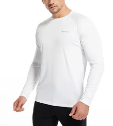 Herren T -Shirts Langarm UPF 50 Hautausschläge Wachen Tauchen UV -Schutz Leichtes T -Shirt Lose Fit Schwimmen Schnelles Trocknen surfen 230811