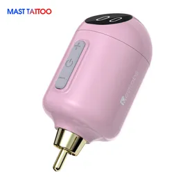 Tatueringsmaskin Mast Labs LED Display Wireless Tattoo Battery Mastlabs Laddningsbara för permanent Makeup Rotary Machine Pen 230811