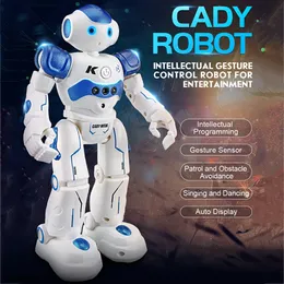 Animais ElectricRC R2 R11 RC Robot Cady Wili Smart Toy Programação Inteligente Educação Robôs de Dança Música Auto Siga Gesto Control Toys 230812