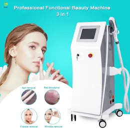 Permanent hair removal E-light OPT HR Painless skin softer IPL RF handle multi care hair-removal machine CE Approved