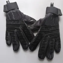 2020 Predator Latex Soccer målvakt Glyes Professionell Fotboll Inget fingerskydd Keeper handskar Soccer Mearie Training Secur296i