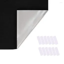 커튼 블랙 아웃 블라인드 접이식 휴대용 그늘 창 덮개 임시 태양 보호 안티 UV 홈