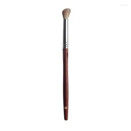 Makeup Brushes N101 Professional Handmade Brush Red Squirrel Goat Hair Slanted Eye Shadow Blending Sandalwood Make Up