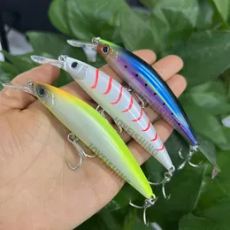 Baits Lures 110mm 38g 90mm 31g Sinking Fishing Lure Heavy UV Painted Minnow Casting Trolling Fishing Seabass Trout Isca Pesca Hard Bait 9152 230812