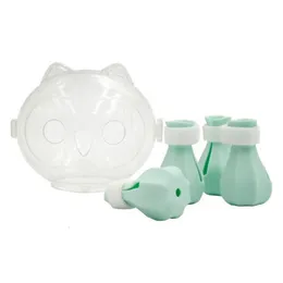 Kattdräkter Pet Protective Space Hood Pet Grooming Cover Accessoarer för katter Bad Mask Helmet Bath Supplies 230812